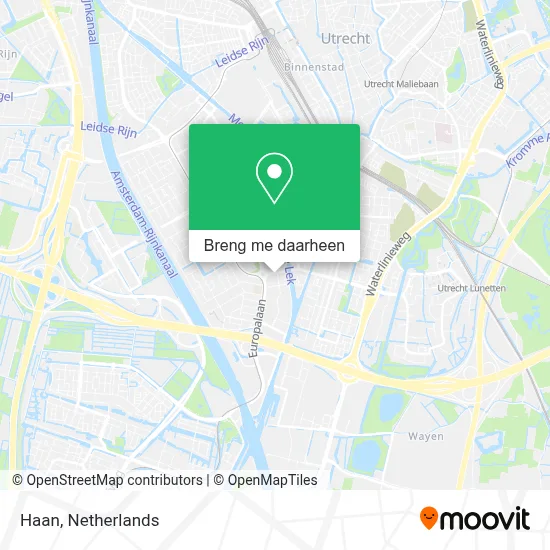 Haan kaart