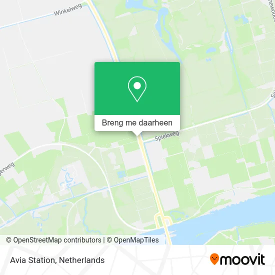 Avia Station kaart