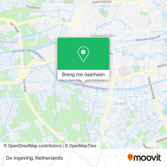 De Ingeving kaart