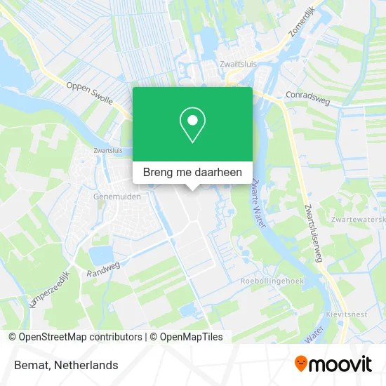 Bemat kaart