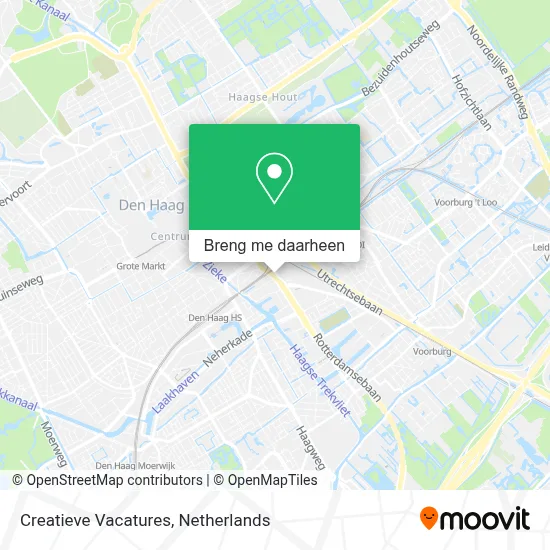 Creatieve Vacatures kaart