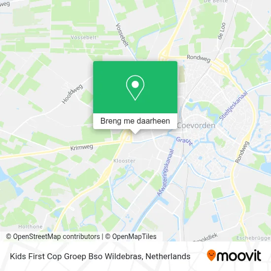 Kids First Cop Groep Bso Wildebras kaart