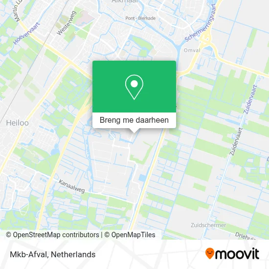 Mkb-Afval kaart