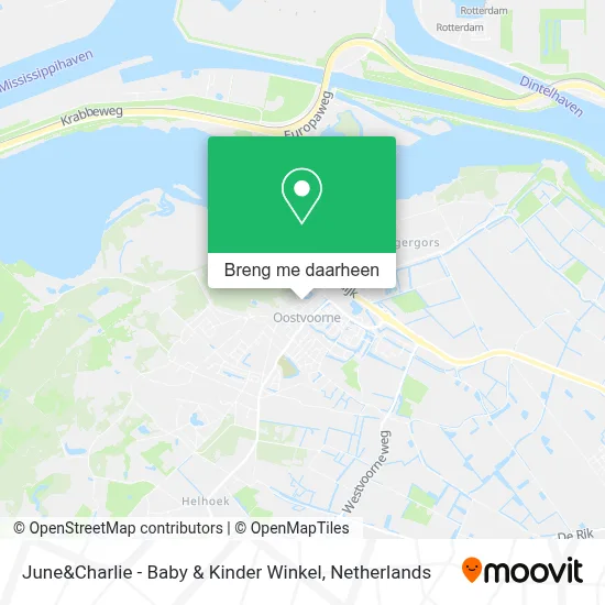June&Charlie - Baby & Kinder Winkel kaart