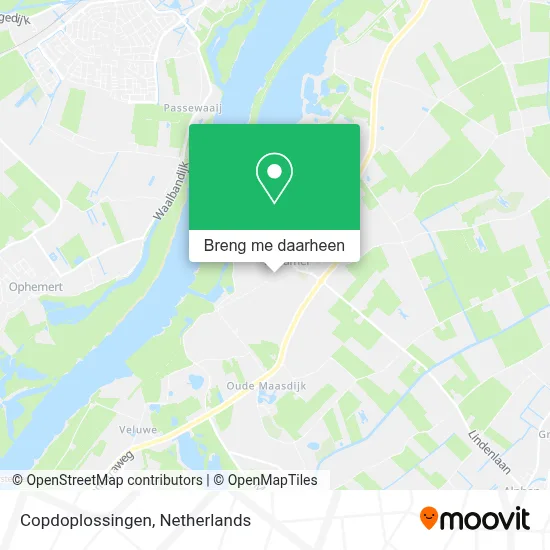 Copdoplossingen kaart