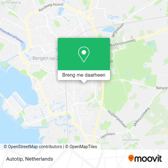 Autotip kaart