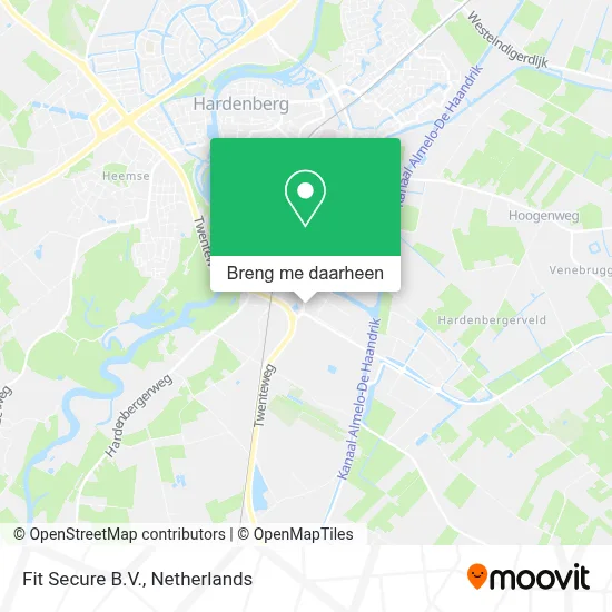Fit Secure B.V. kaart