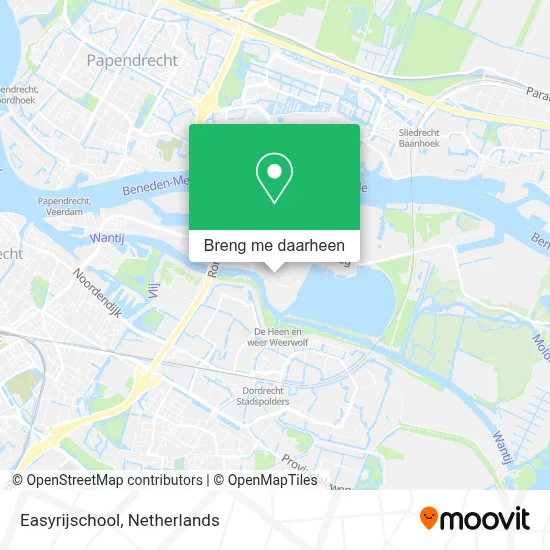 Easyrijschool kaart