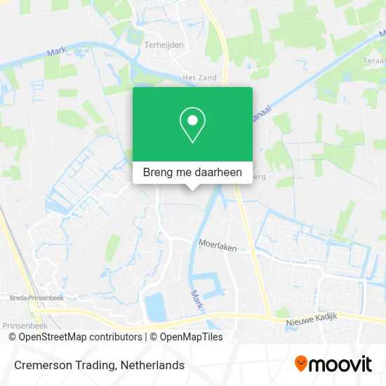 Cremerson Trading kaart