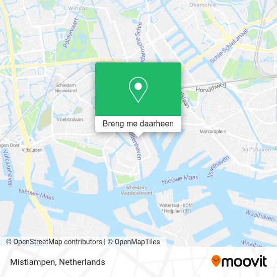 Mistlampen kaart