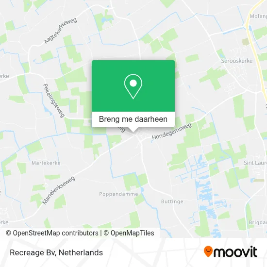 Recreage Bv kaart