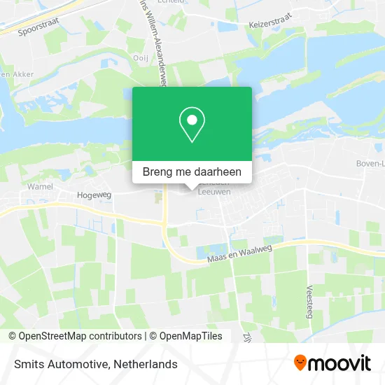Smits Automotive kaart