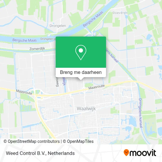 Weed Control B.V. kaart