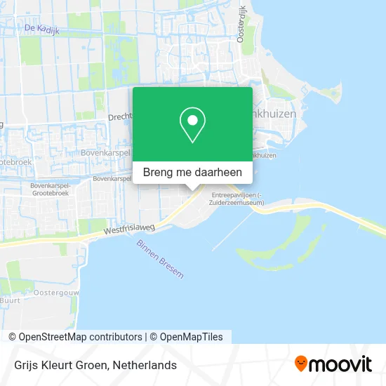 Grijs Kleurt Groen kaart