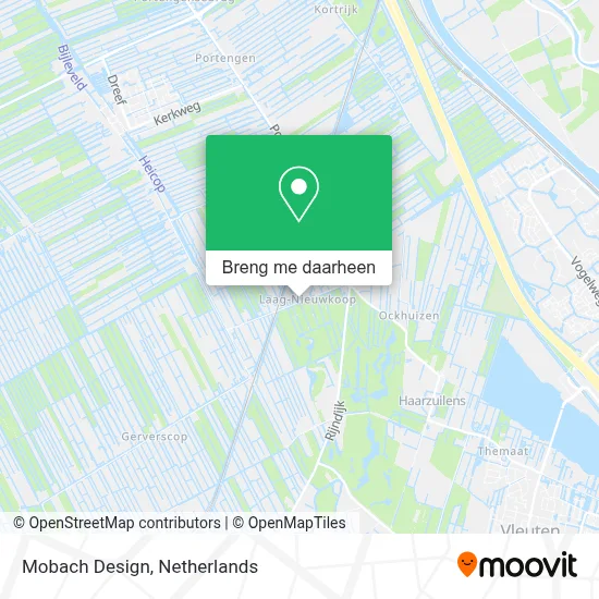 Mobach Design kaart