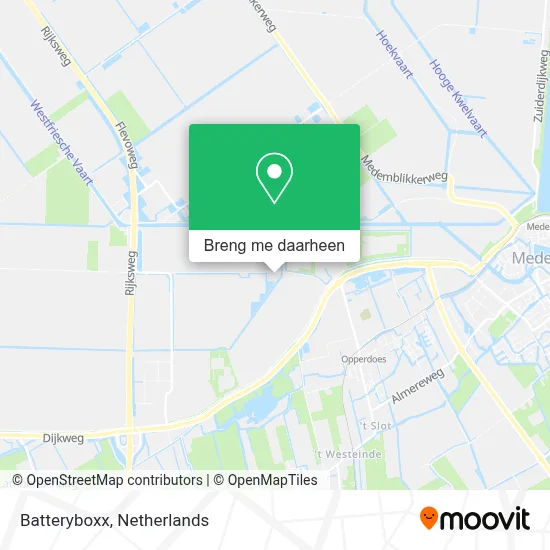 Batteryboxx kaart