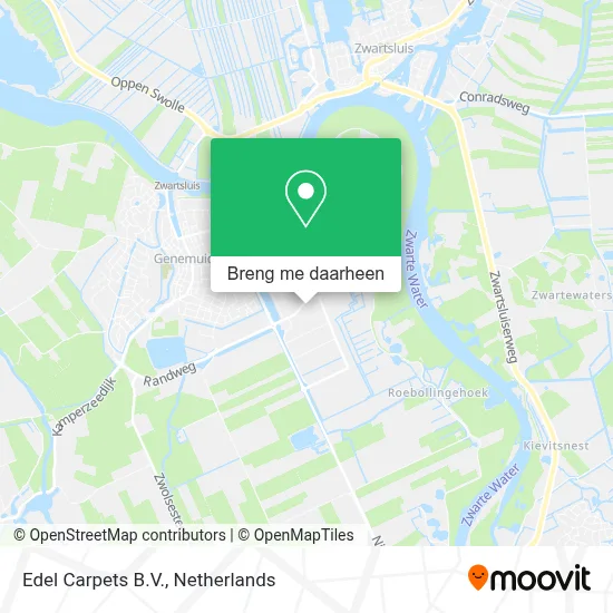 Edel Carpets B.V. kaart