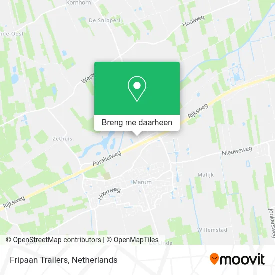 Fripaan Trailers kaart