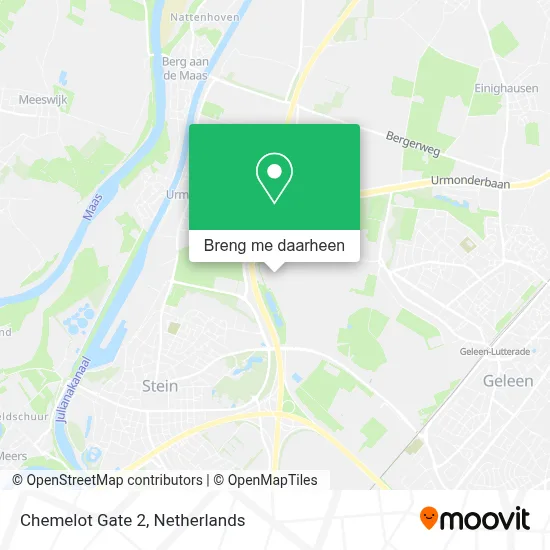 Chemelot Gate 2 kaart