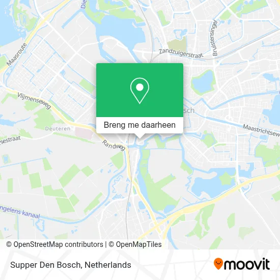 Supper Den Bosch kaart