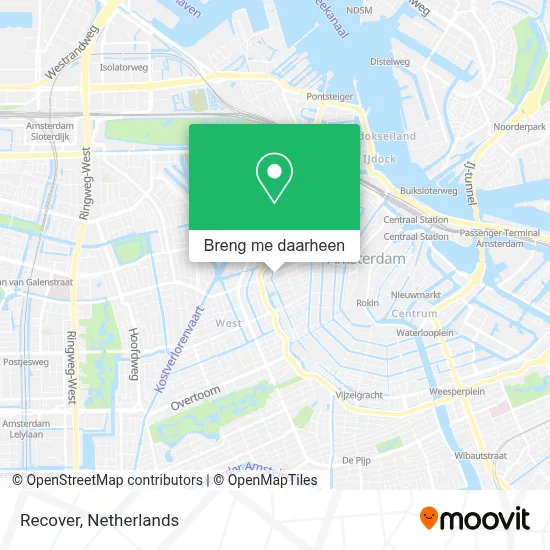 Recover kaart