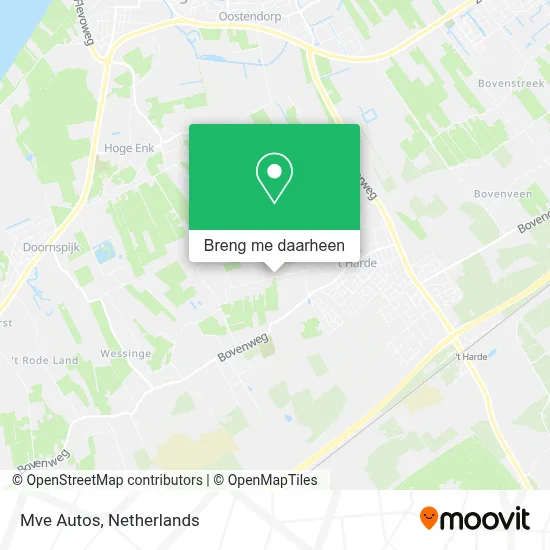 Mve Autos kaart