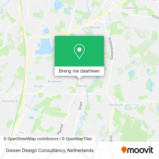 Giesen Design Consultancy kaart