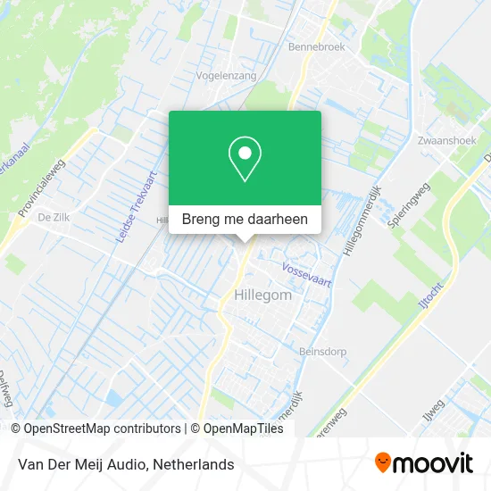Van Der Meij Audio kaart
