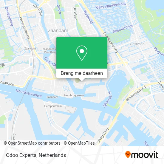 Odoo Experts kaart