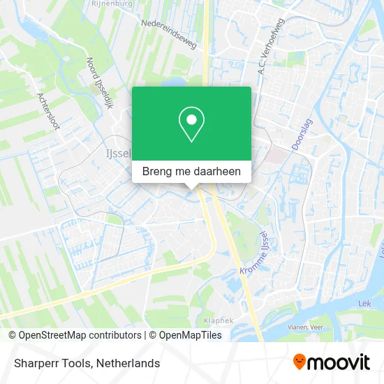 Sharperr Tools kaart