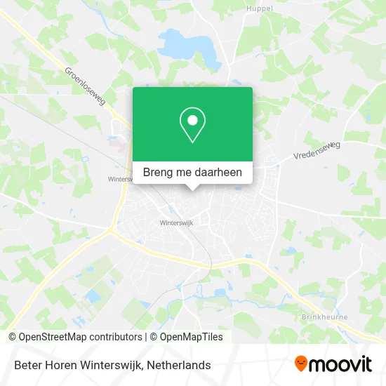 Beter Horen Winterswijk kaart