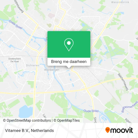 Vitamee B.V. kaart