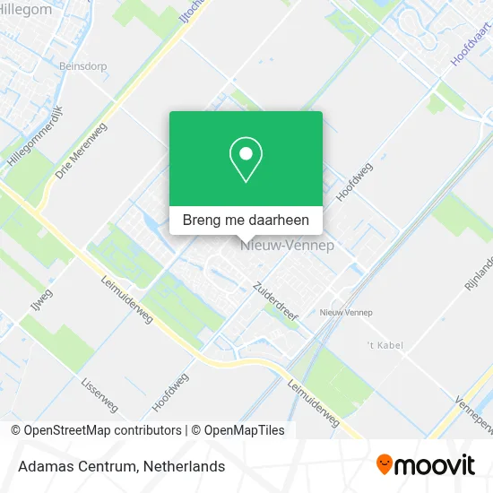 Adamas Centrum kaart