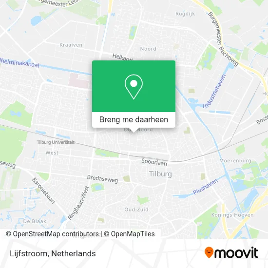 Lijfstroom kaart