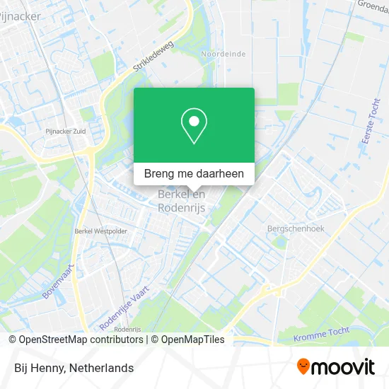 Bij Henny kaart