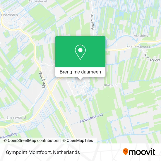 Gympoint Montfoort kaart