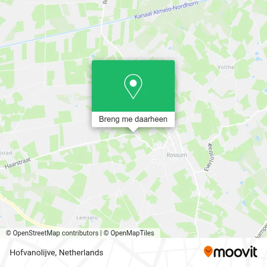 Hofvanolijve kaart