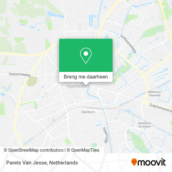 Parels Van Jesse kaart