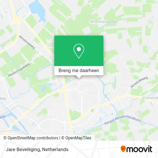 Jare Beveiliging kaart