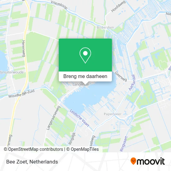 Bee Zoet kaart