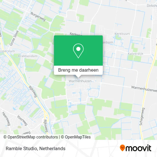 Ramble Studio kaart
