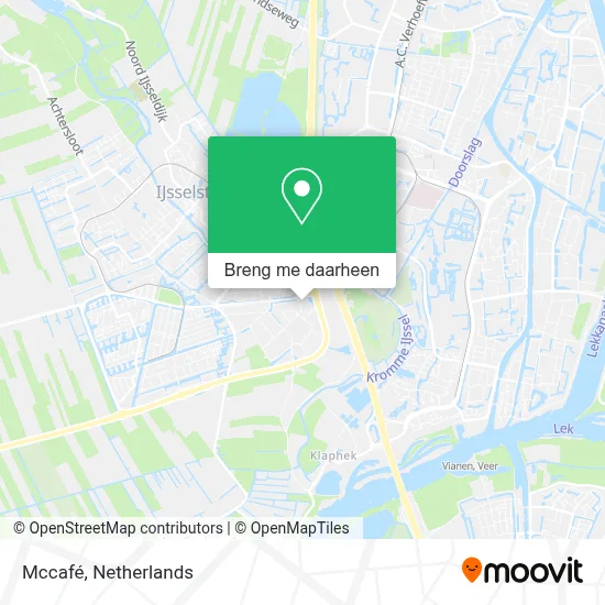 Mccafé kaart