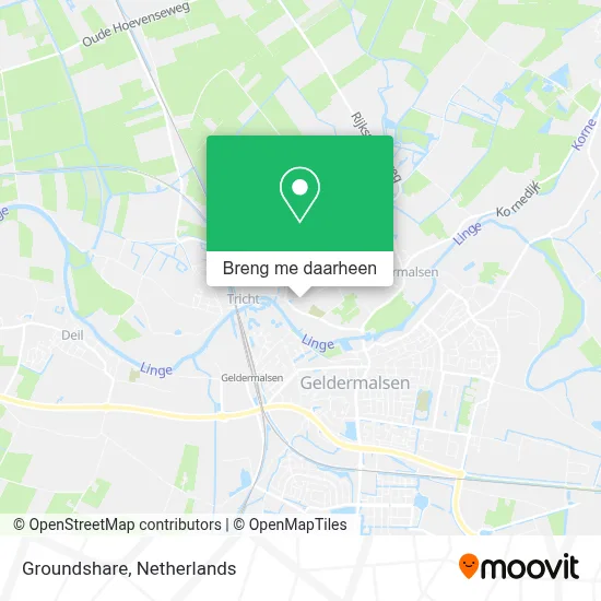 Groundshare kaart