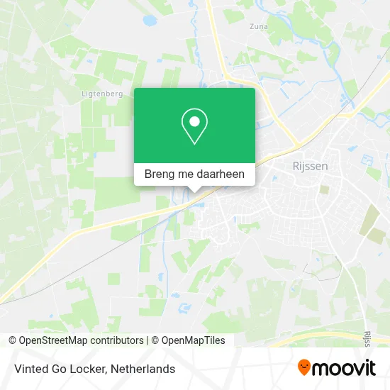 Vinted Go Locker kaart