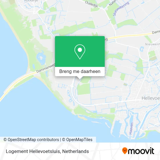Logement Hellevoetsluis kaart