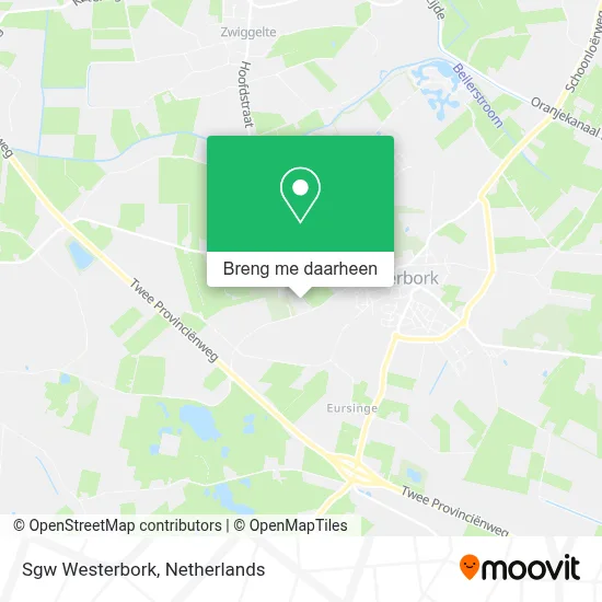 Sgw Westerbork kaart