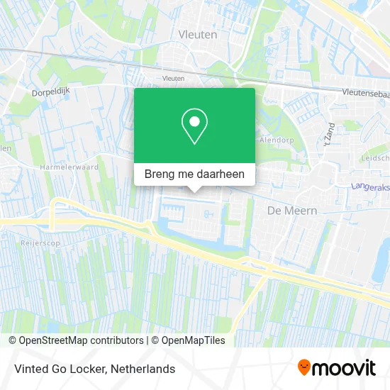 Vinted Go Locker kaart