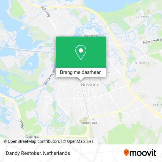 Dandy Restobar kaart