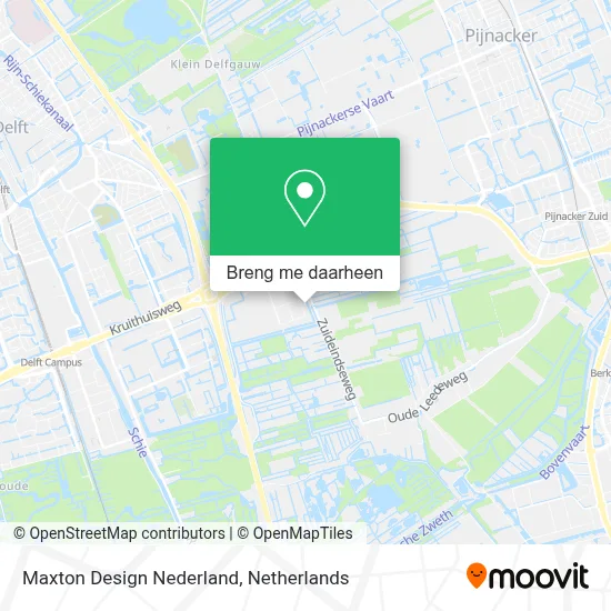 Maxton Design Nederland kaart