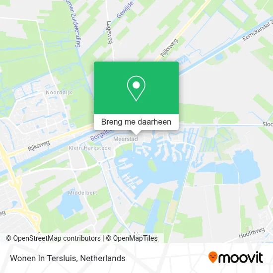 Wonen In Tersluis kaart